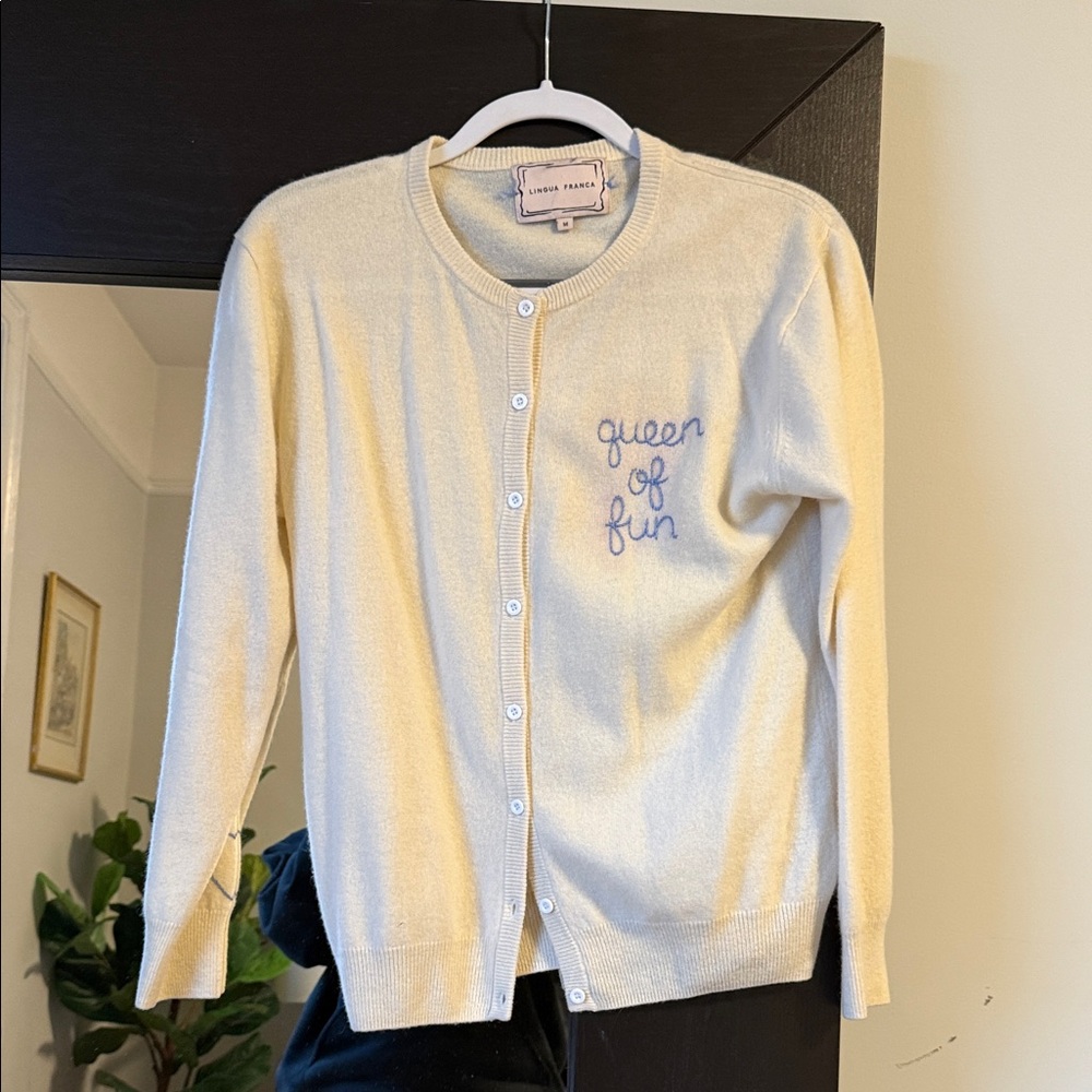 Lingua Franca Queen of Fun Cardigan